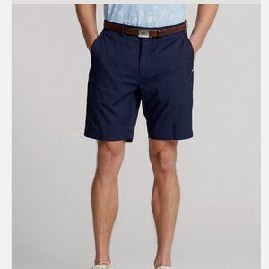 RLX Ralph Lauren Performance 9 Classic Fit Navy Polyester Golf Shorts